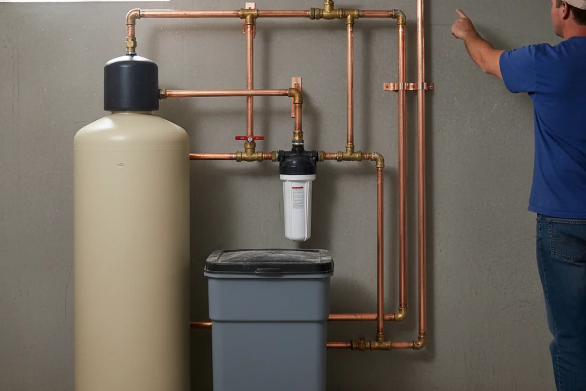 Whole-house water treatment system installed in Veneta
